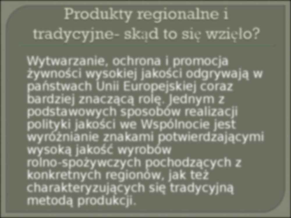 Produkty regionalne - prezentacja - strona 2