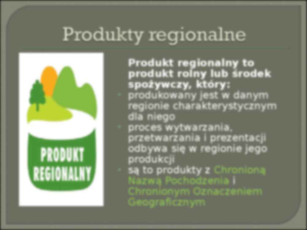 Produkty regionalne - prezentacja - strona 3
