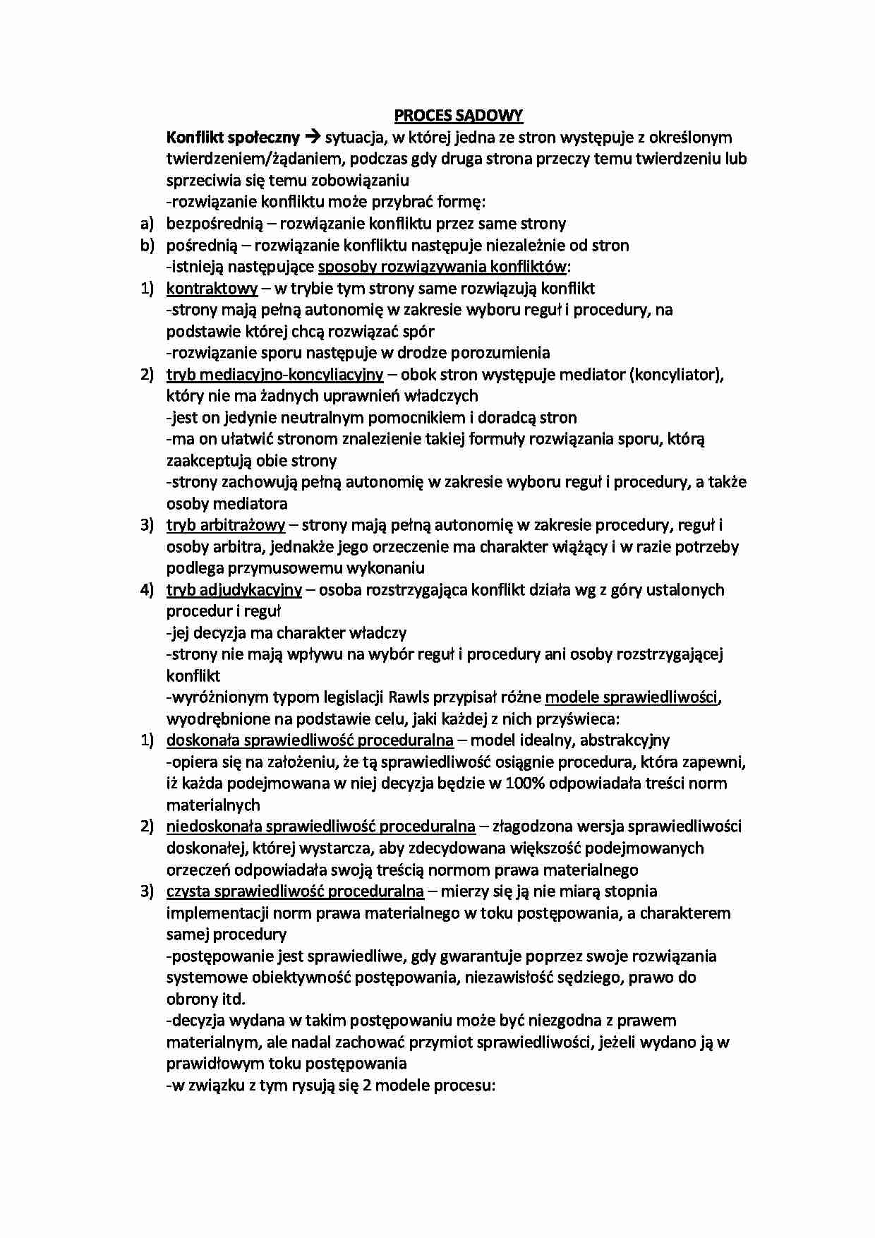 Proces sądowy - strona 1