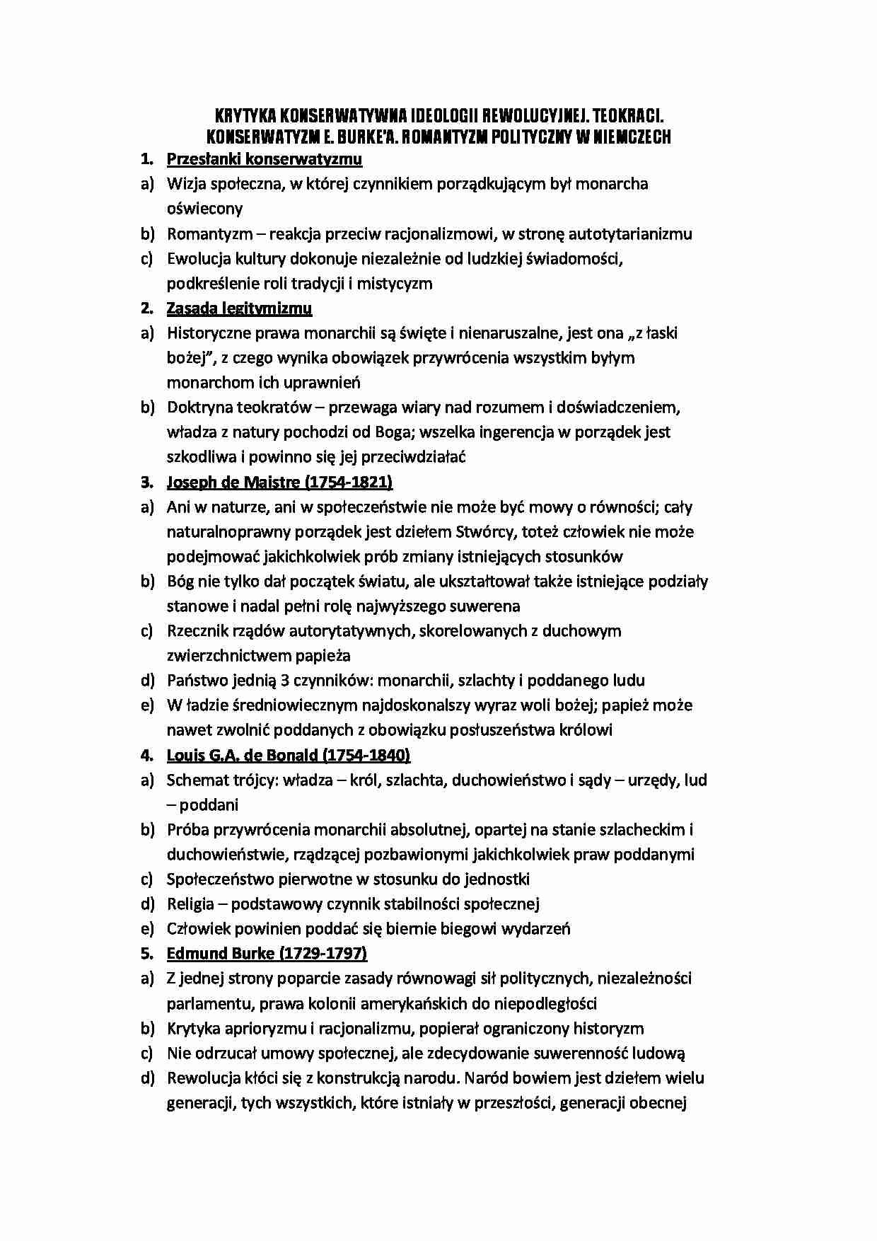 Krytyka konserwatywna ideologii rewolucyjnej - strona 1