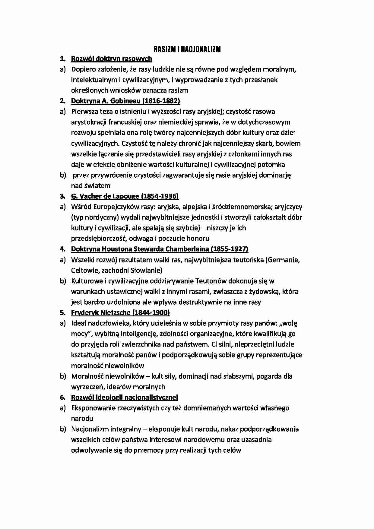 Rasizm i nacjonalizm  - strona 1