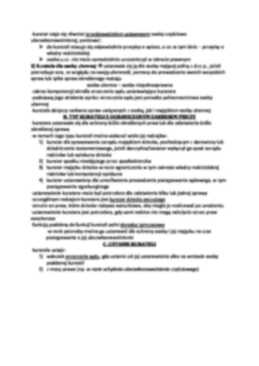 Kuratela  - strona 2