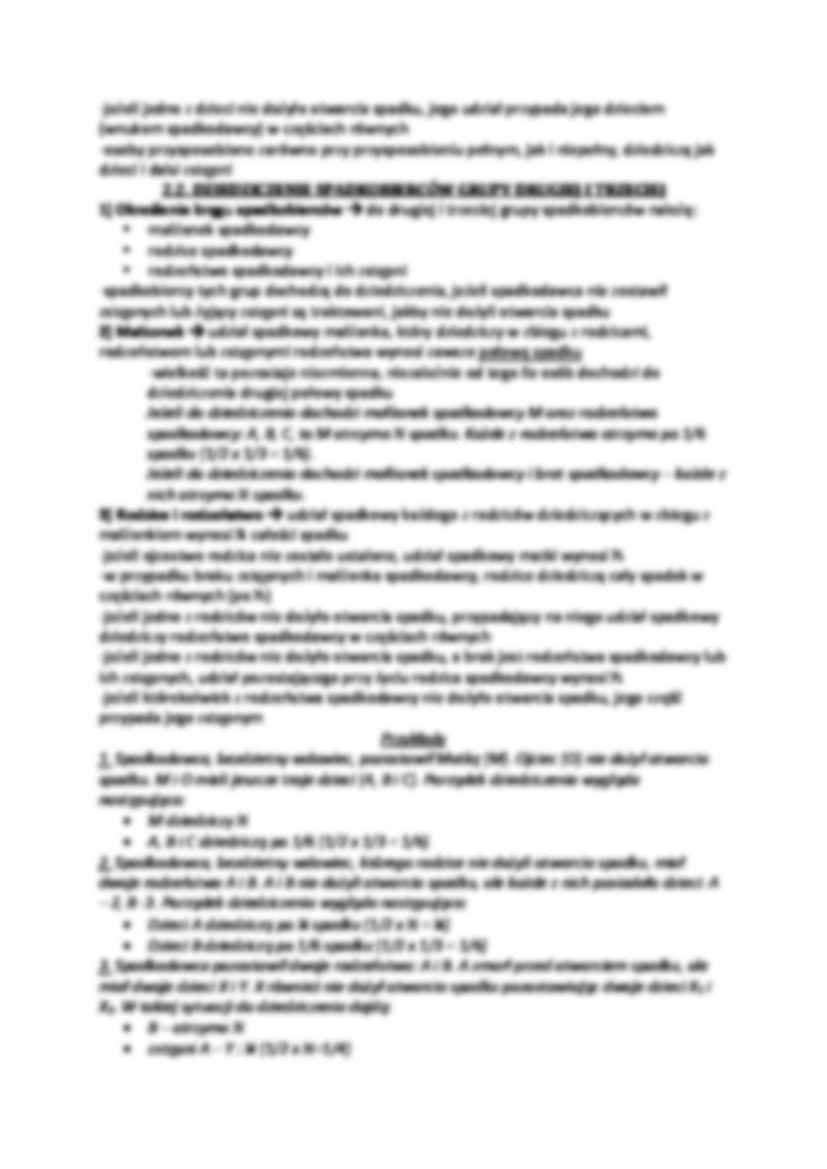 Porządek dziedziczenia  - strona 2