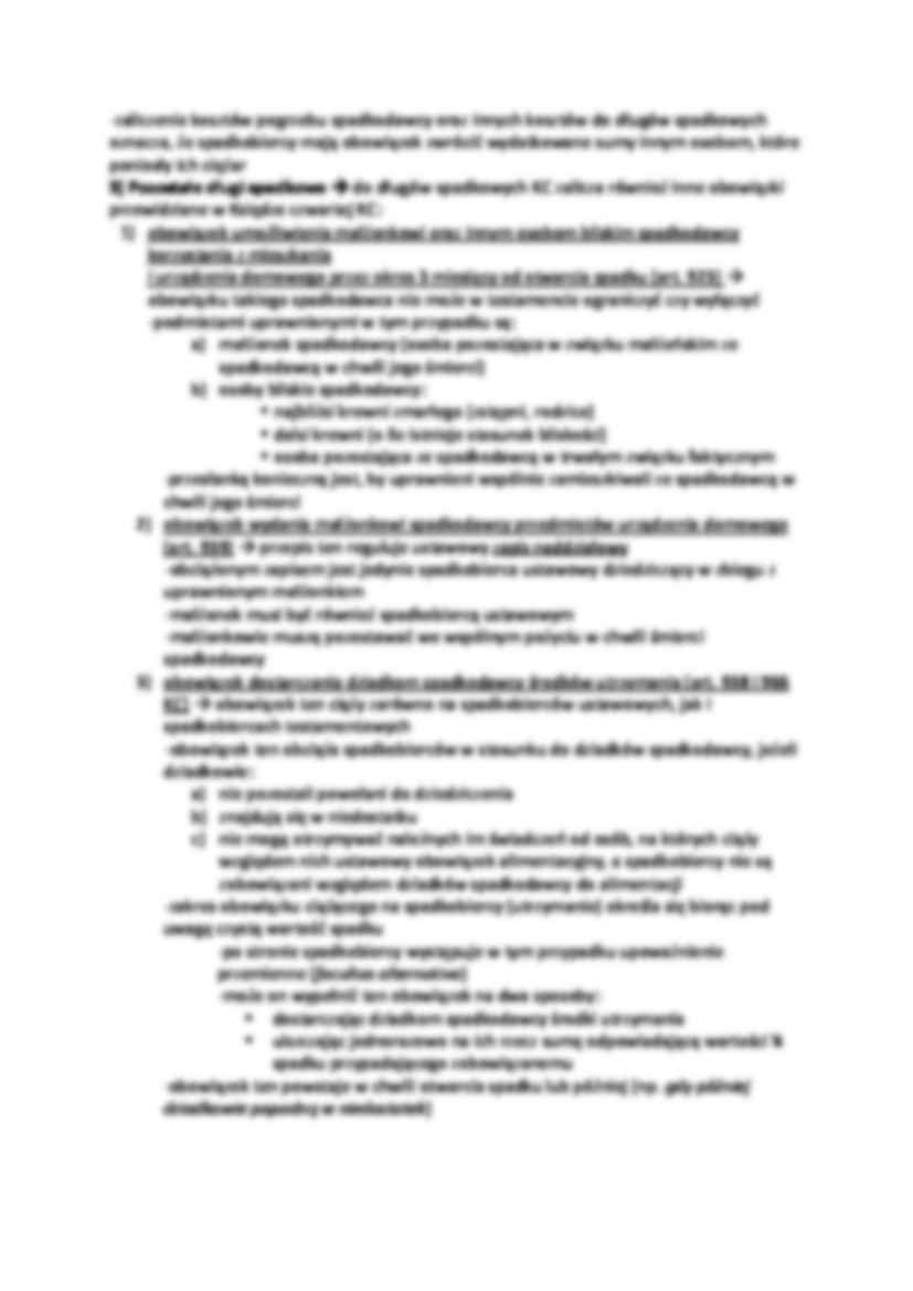 Prawa i obowiązki wchodzące w skład spadku  - strona 3