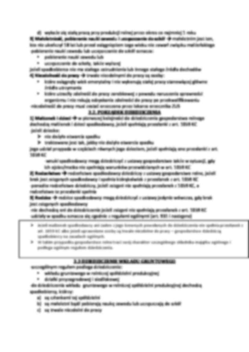 Ustawowe dziedziczenie gospodarstwa rolnego  - strona 2