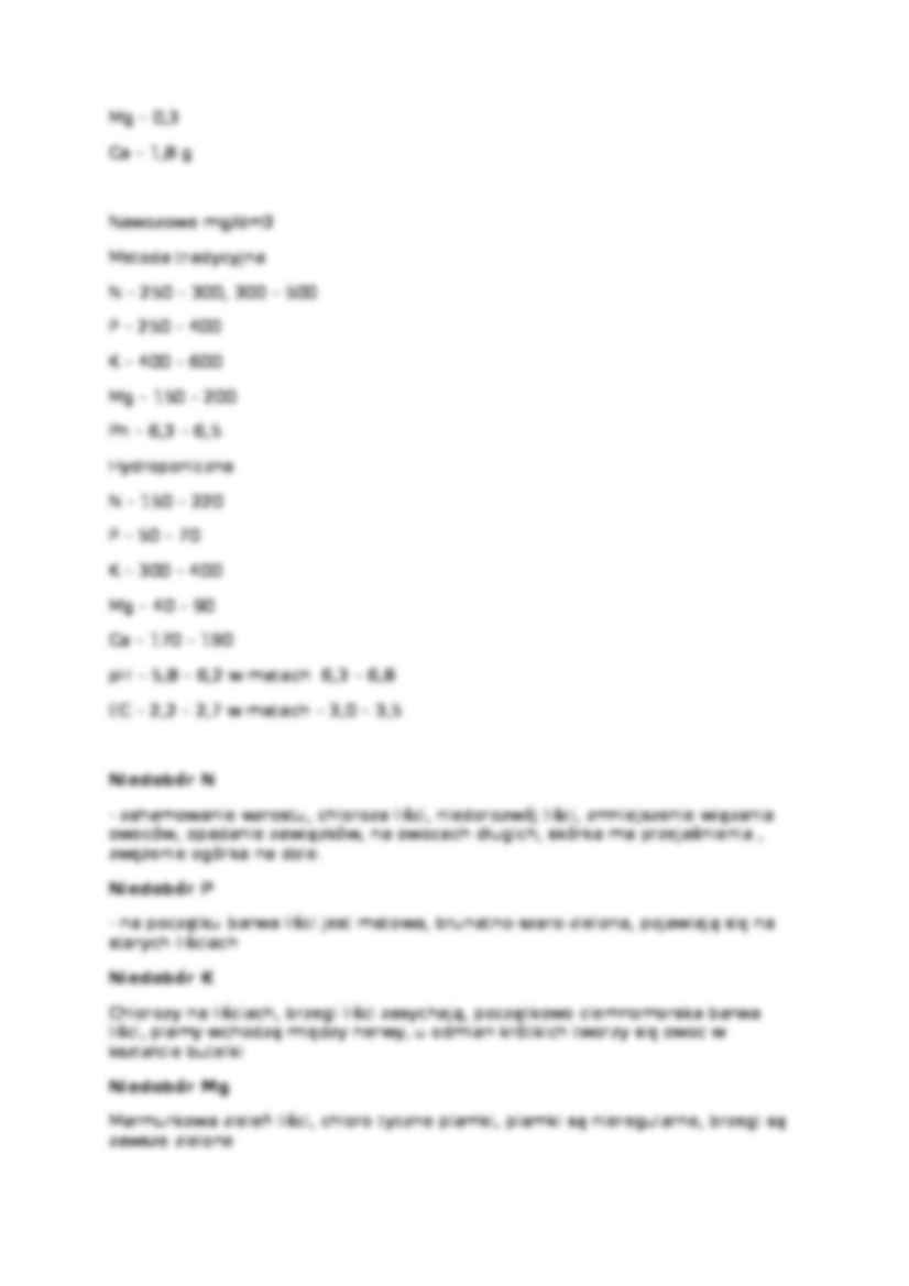 Warzywnictwo i rośliny zielarskie-materiały pomocnicze do kolokwium - strona 3