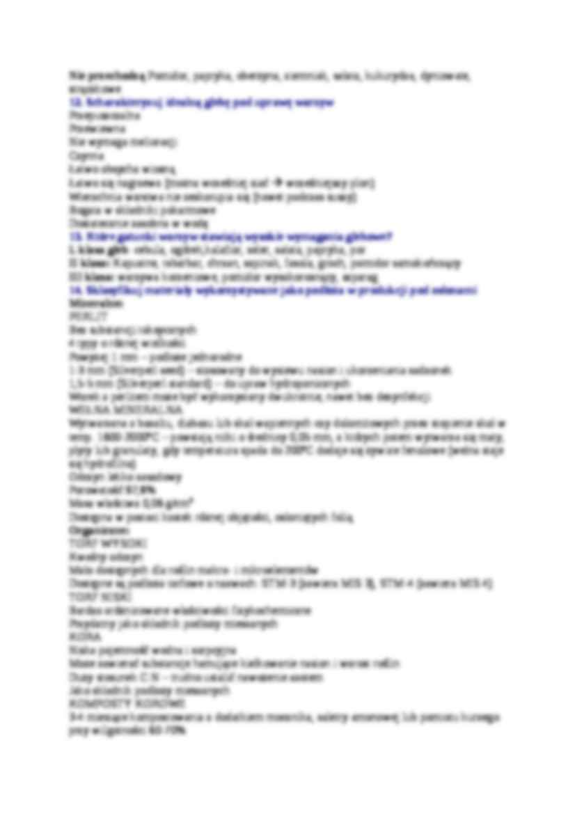 Warzywnictwo i rośliny zielarskie-pytania i odpowiedzi, skrypt 2 - strona 3