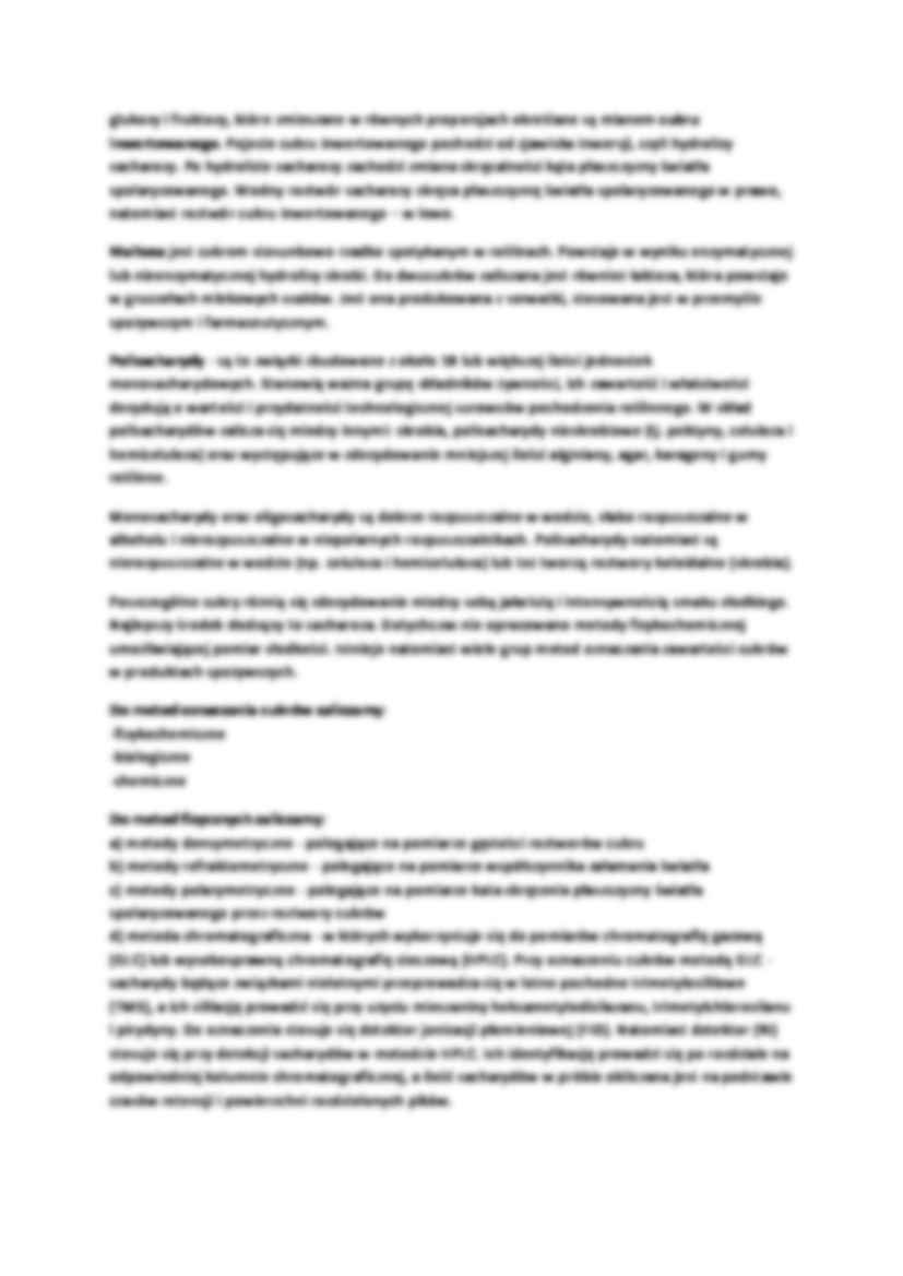 Oznaczanie zawartości cukrów w produktach spożywczych - strona 2