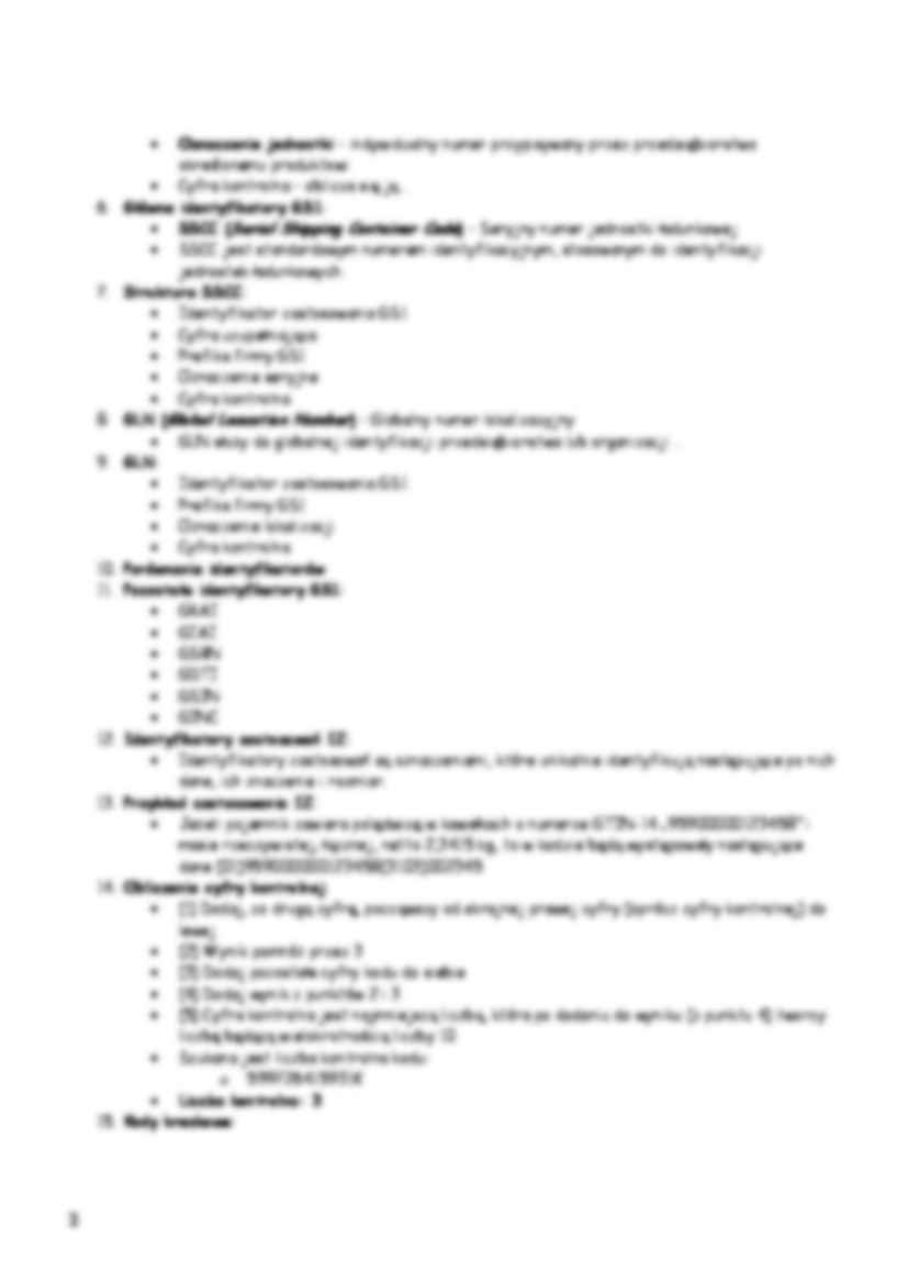 Standardy identyfikacji łańcucha dostaw - strona 2