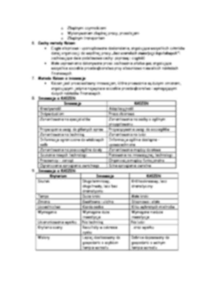 Logistyka produkcji - koncepcja Kaizen - strona 2