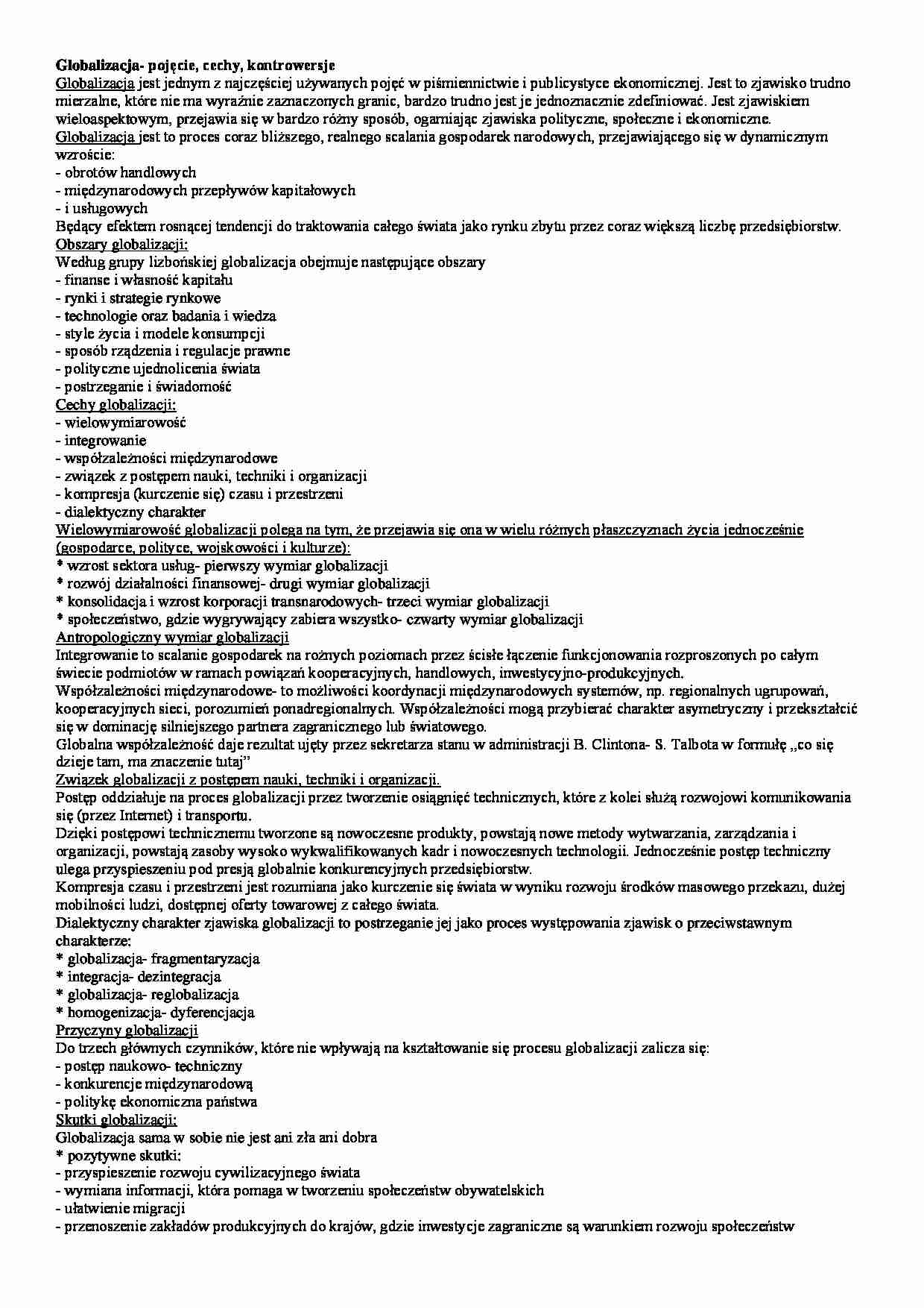 Ekonomia rozwoju - strona 1