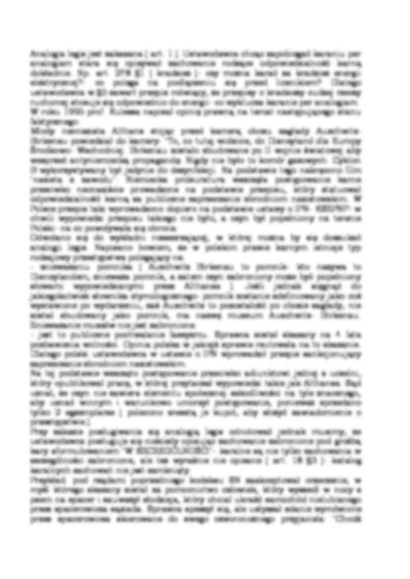 Analogia w prawie karnym - strona 2