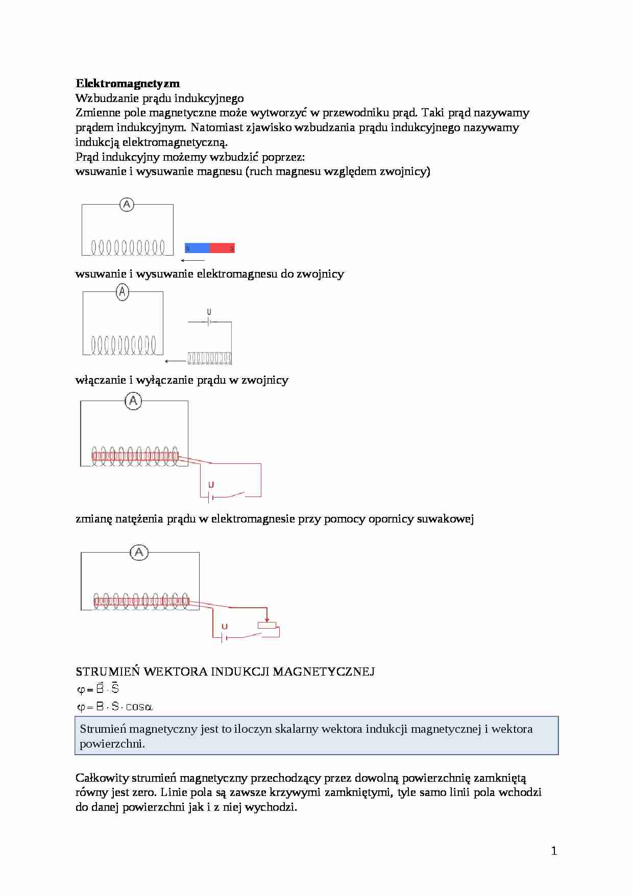 Elektromagnetyzm - strona 1