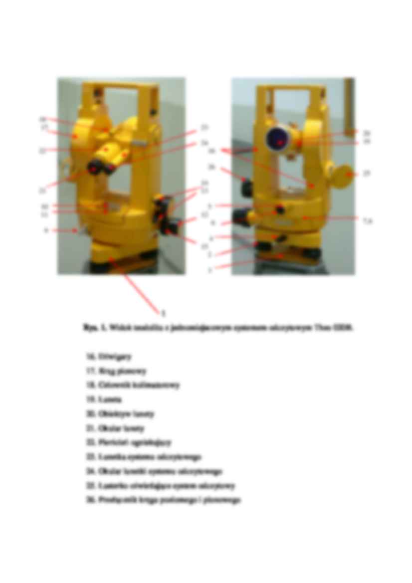 Budowa teodolitu - strona 2