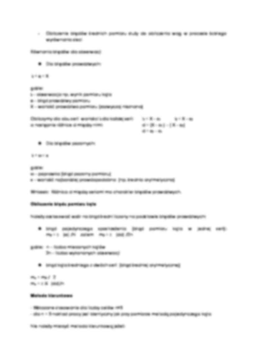 Geodezja - opracowanie i wzory - strona 2