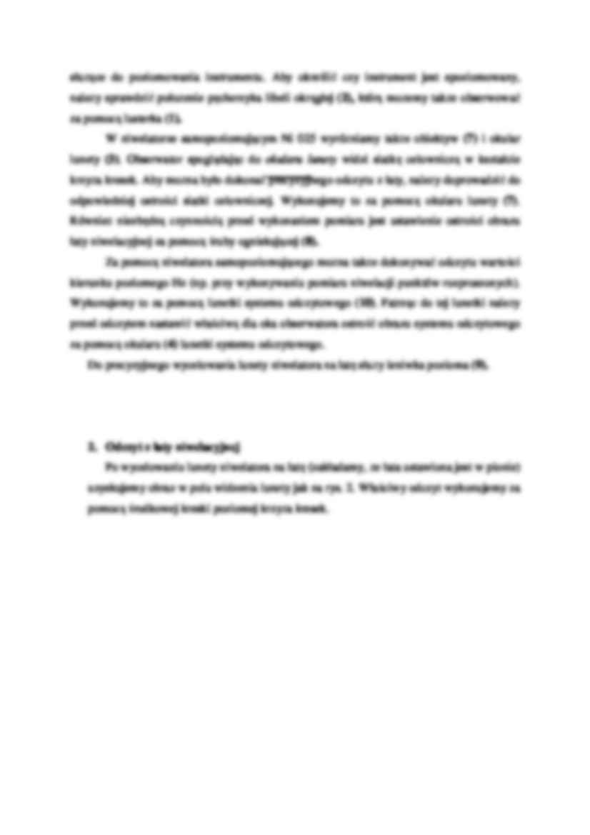 Sprawdzenie niwelatora - strona 2