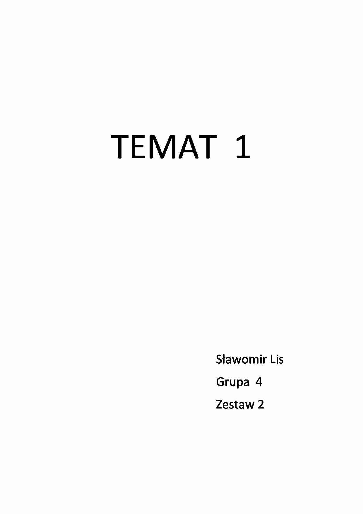 Wzór okładki na geodezje - strona 1