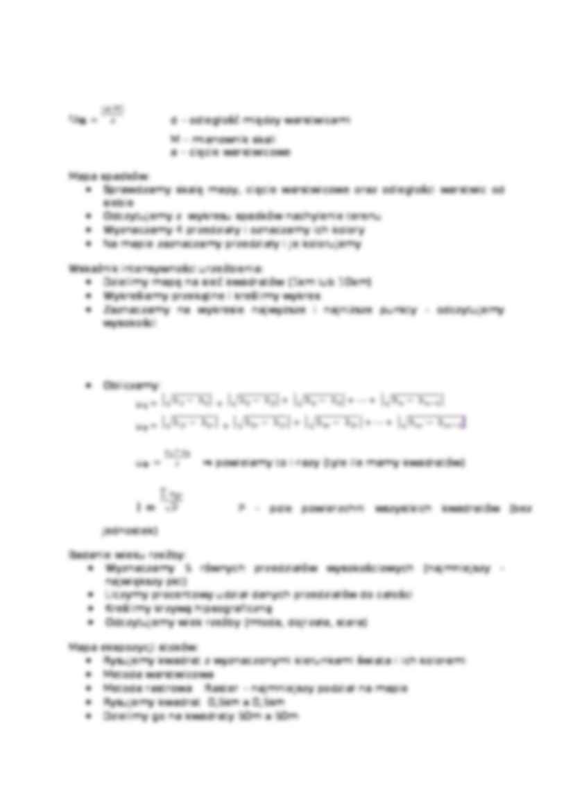 Geomorfologia - zaliczenie  - strona 3