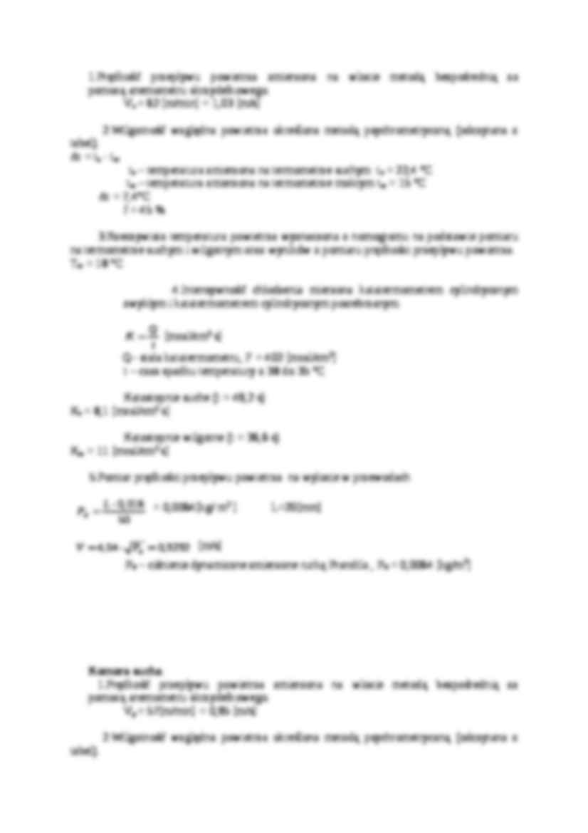 Mikroklimat i pomiary jego parametrów - strona 2