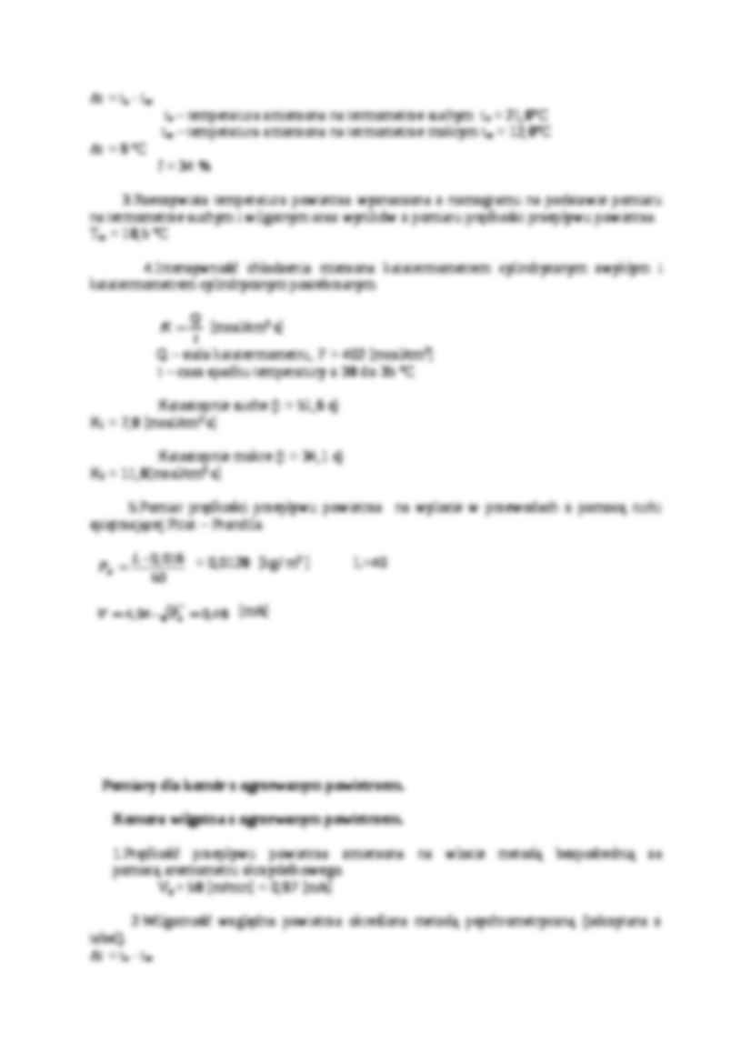 Mikroklimat i pomiary jego parametrów - strona 3