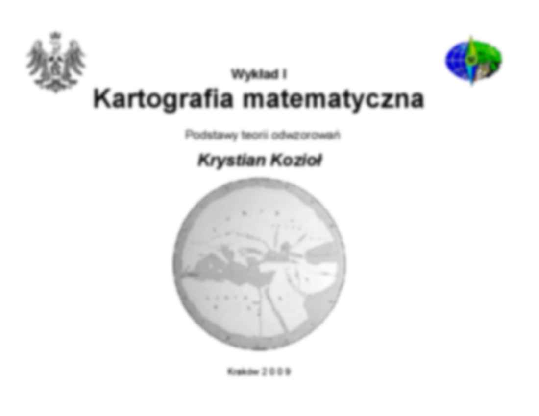 Kartografia - zagadnienia ogólne  - strona 3