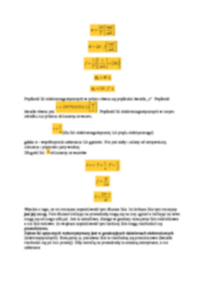  Podstawowe parametry fali harmonicznej - strona 2