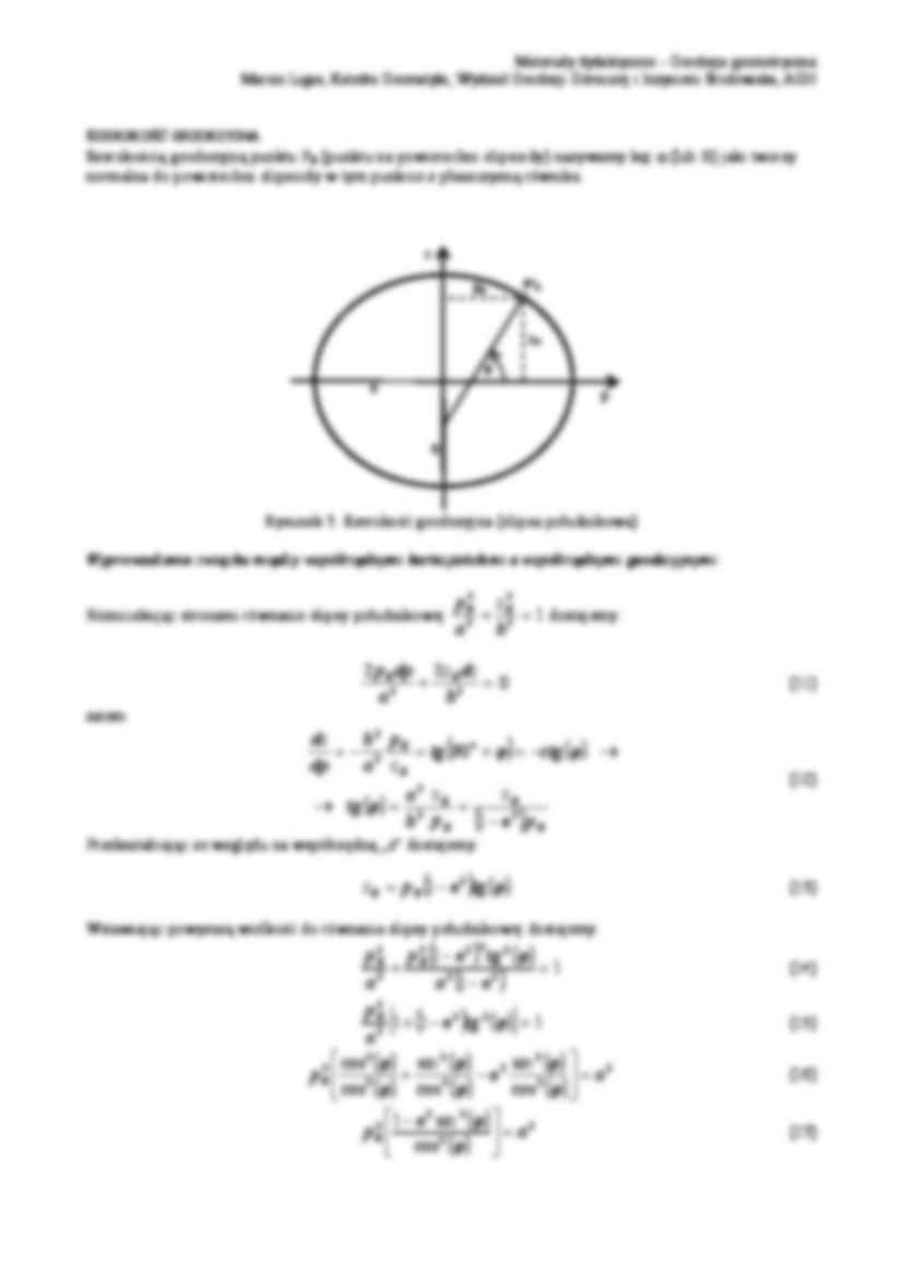 Geodezja - zagadnienia ogólne - strona 3