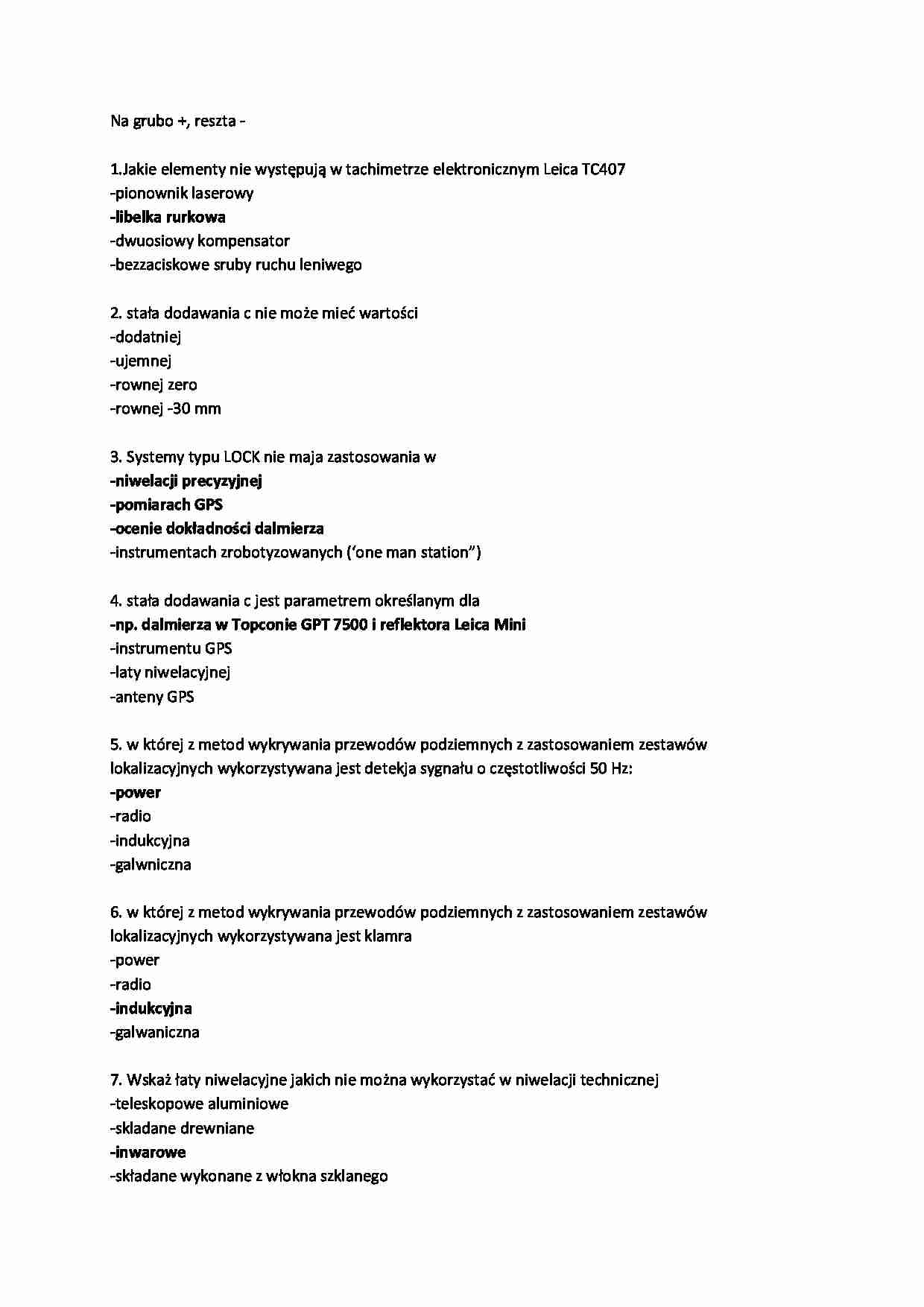 Pytania na kolokwium  - strona 1