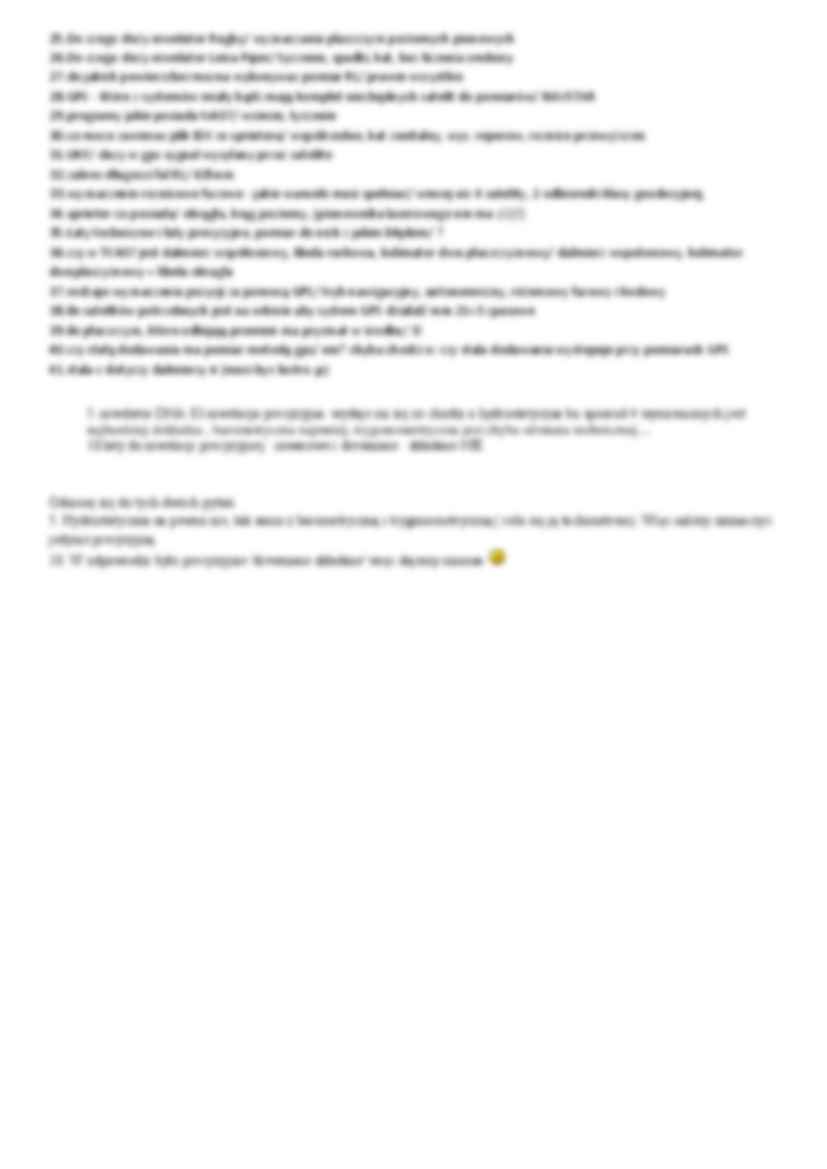 Geodezja - pomoce na zajęcia  - strona 3