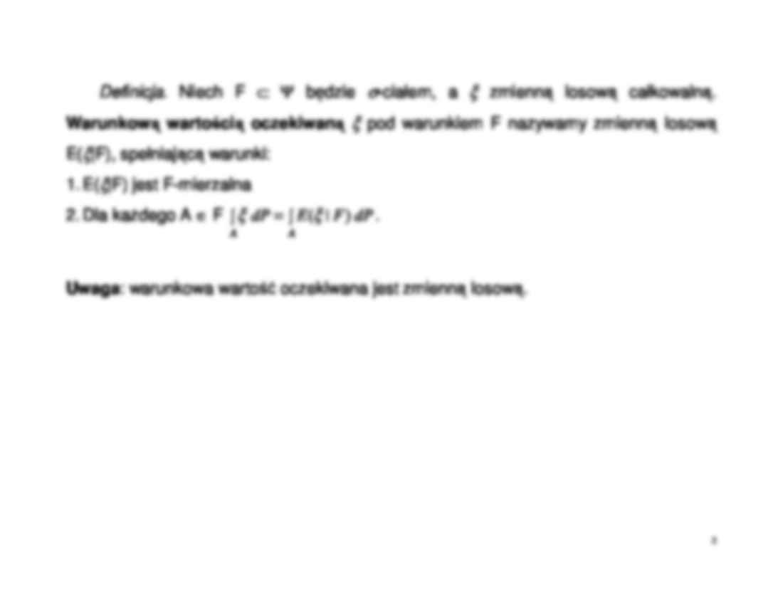 Warunkowa wartość oczekiwana - strona 2