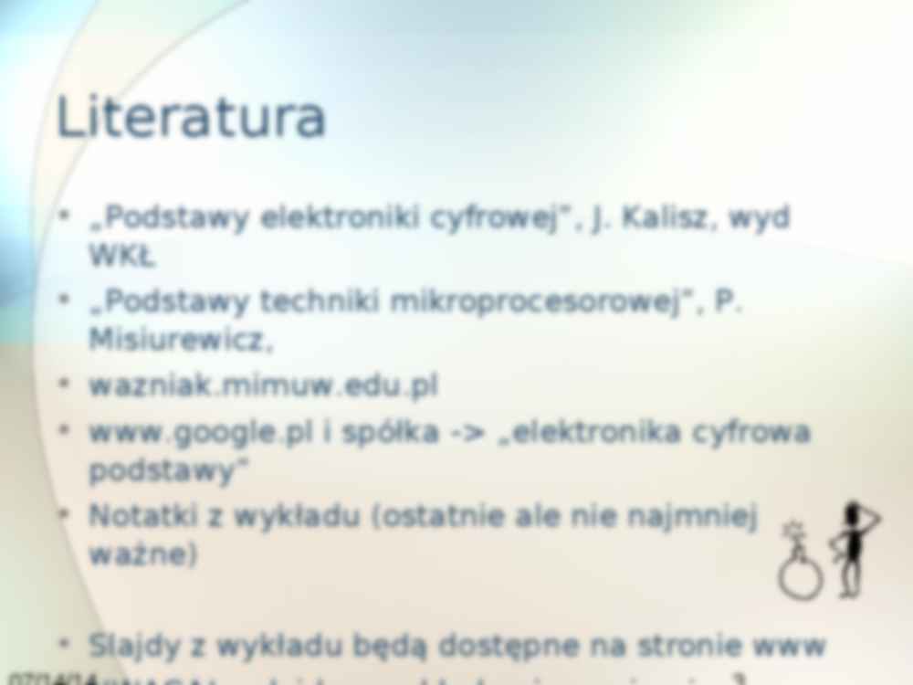 Elektronika cyfrowa i mikroprocesory. - strona 3