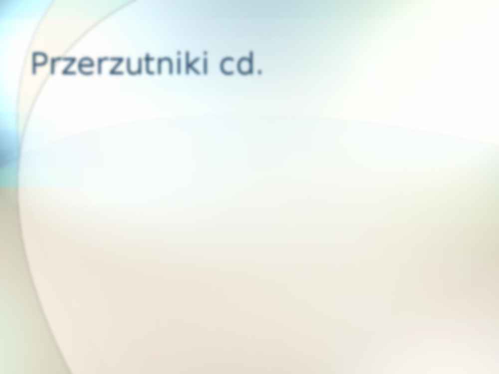 Przerzutniki i rodzaje - wykład. - strona 2