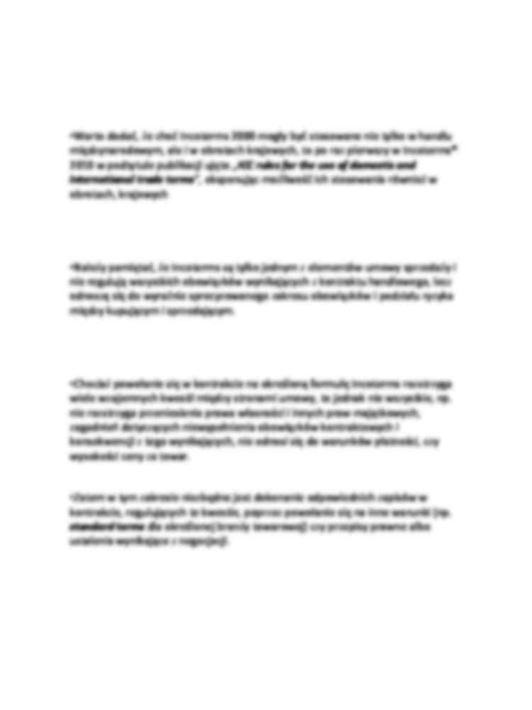 Zapis poszczególnych formuł w Incoterms® 2010 - strona 3