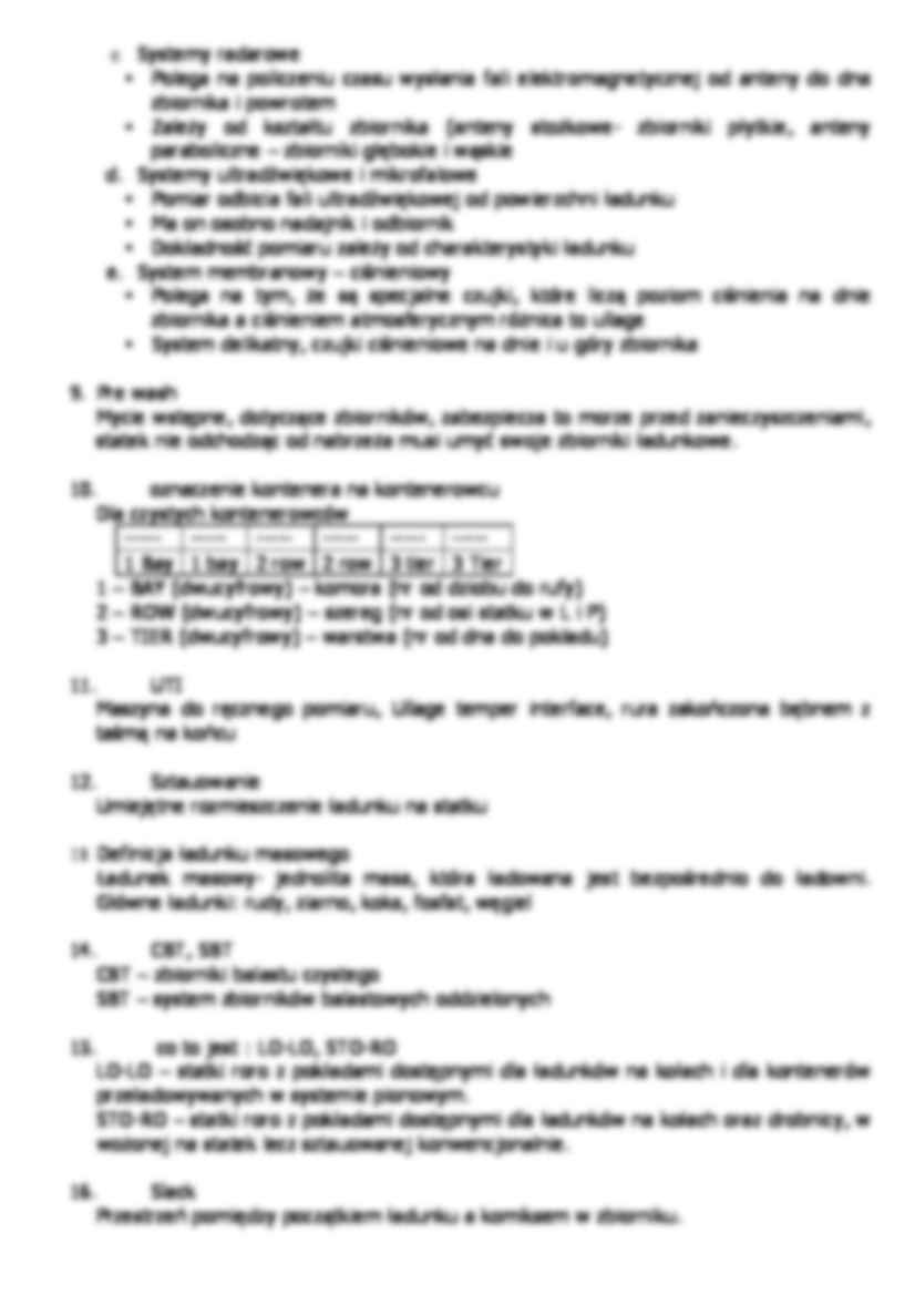 Przeładunek i składowanie - opracowanie  - strona 2