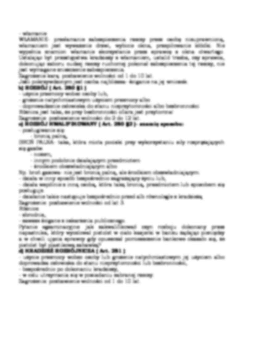 Przestępstwo kradzieży  - strona 2