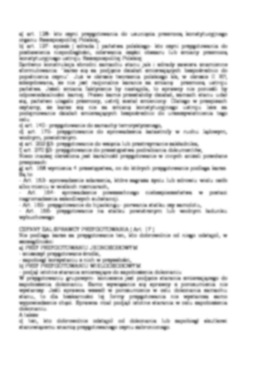 Przygotowanie przestępstwa  - strona 2