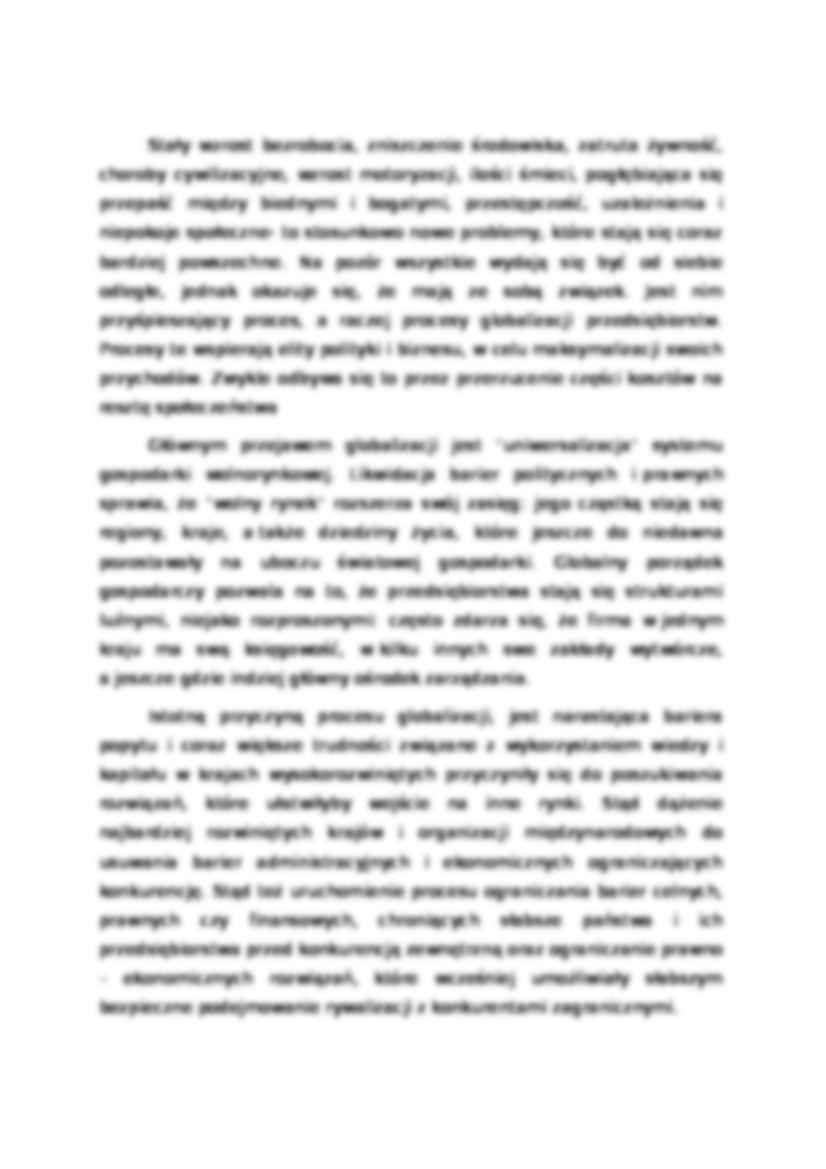 Globalizacja przedsiębiorstw - omówienie - strona 2