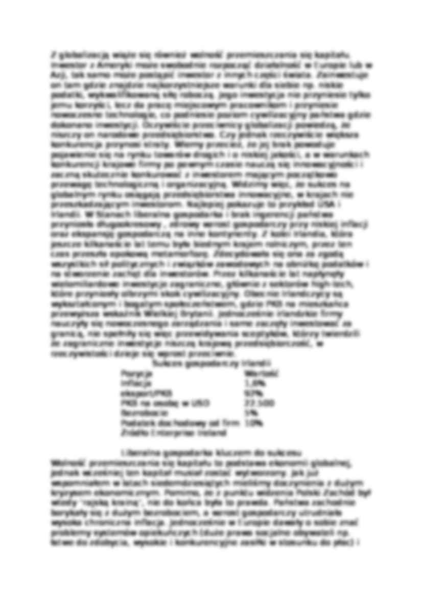 Globalizacja i procesy globalizacyjne - strona 3