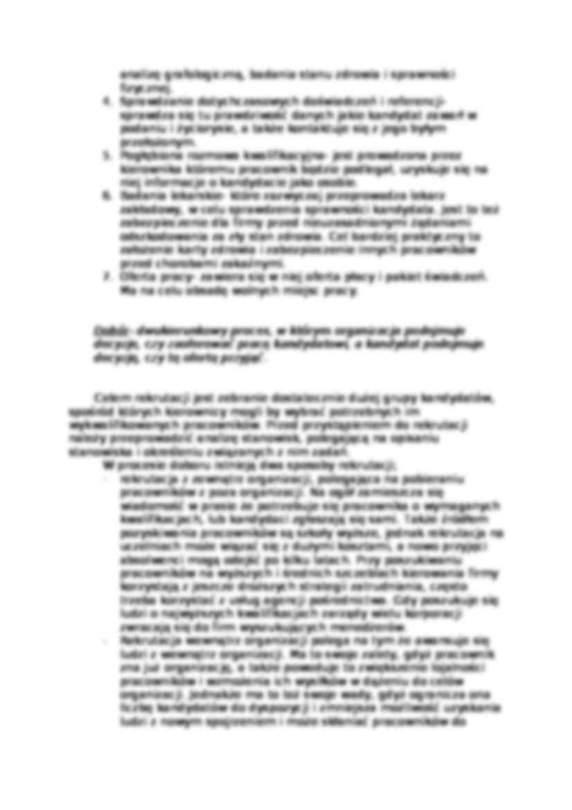 Proces rekrutacji pracowników - strona 3
