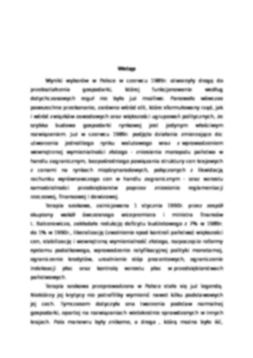 Prywatyzacja przedsiębiorstw państwowych - bilans prywatyzacji - strona 2