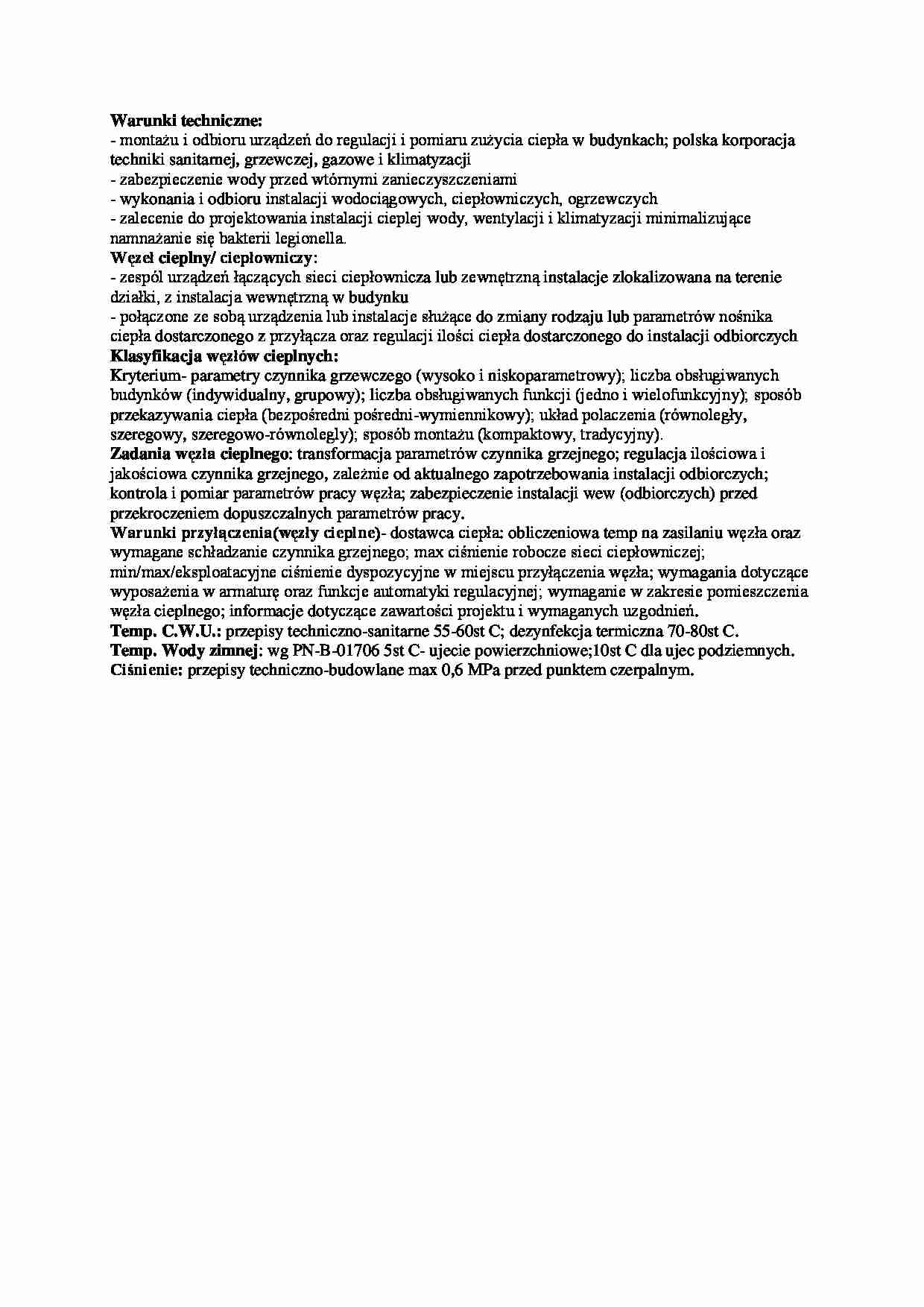 Węzły ciepła - strona 1