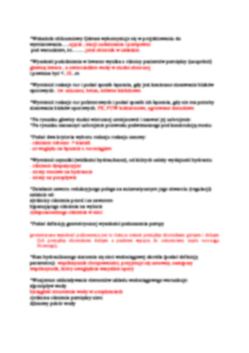 Wodociągi i kanalizacje-egzamin - strona 3