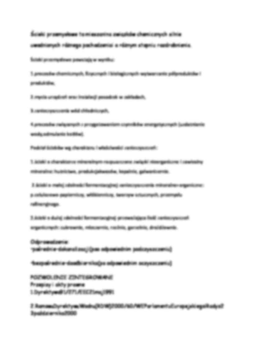 Ścieki przemysłowe - strona 3