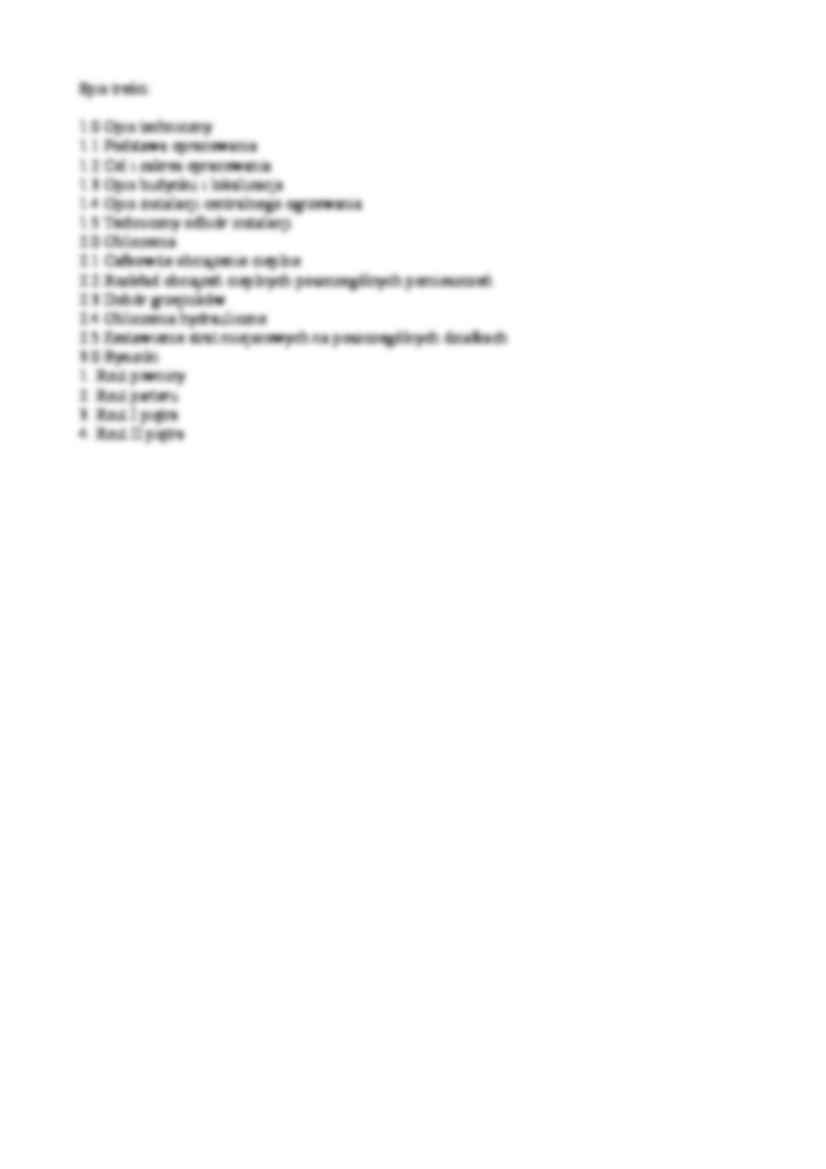 Projekt instalacji centralnego ogrzewanai dla budynku wielorodzinnego - strona 2