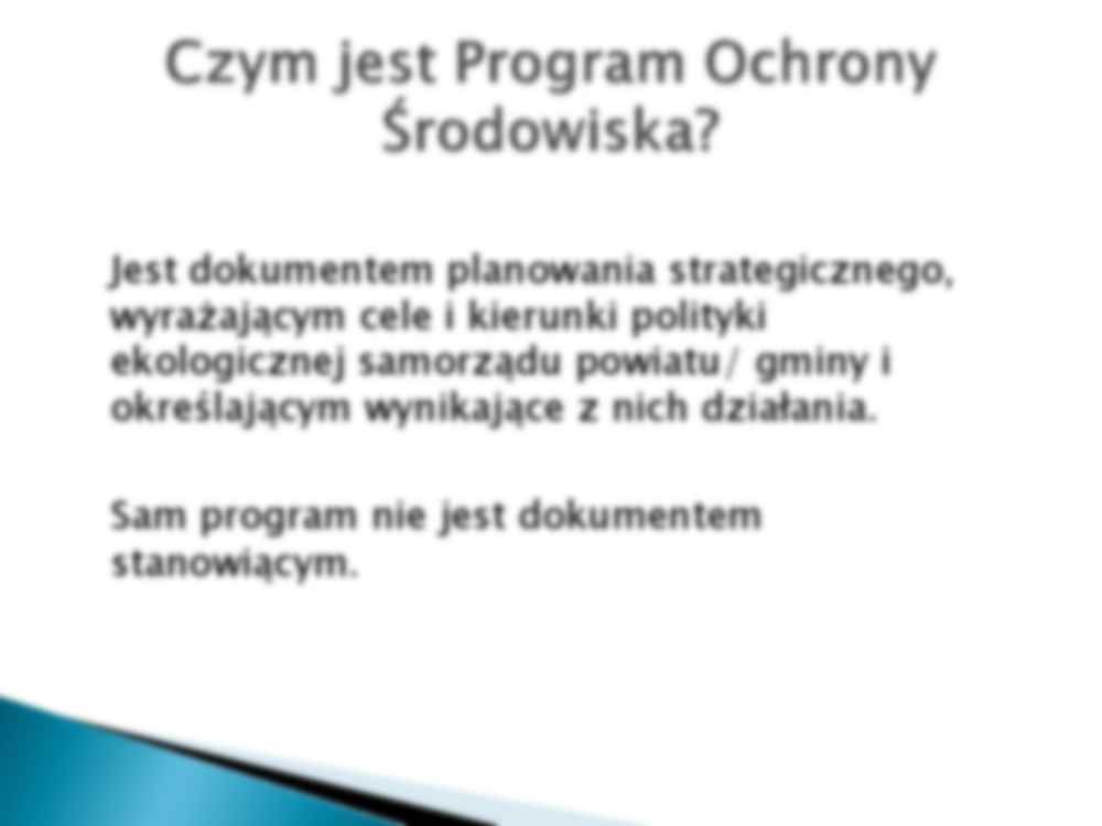 Program ochrony środowiska gminy powiatu - strona 2
