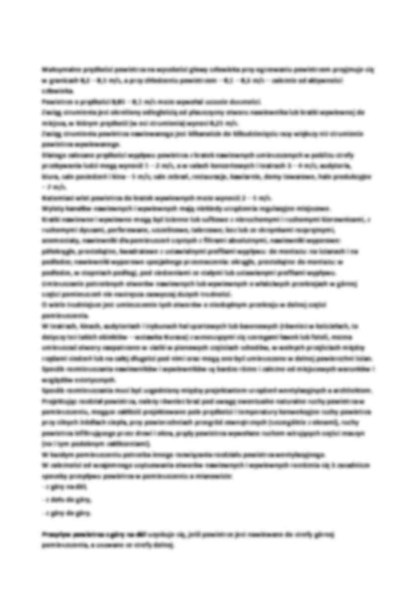 Rozdział powietrza w pomieszczeniu - strona 3