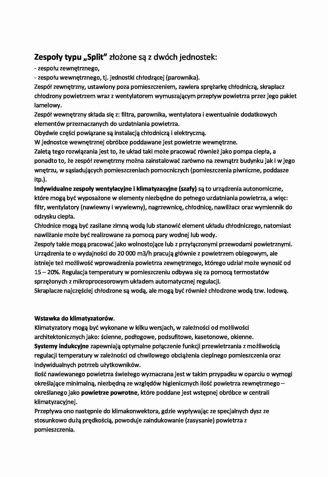 Zespoły typu Split-opracowanie - strona 1