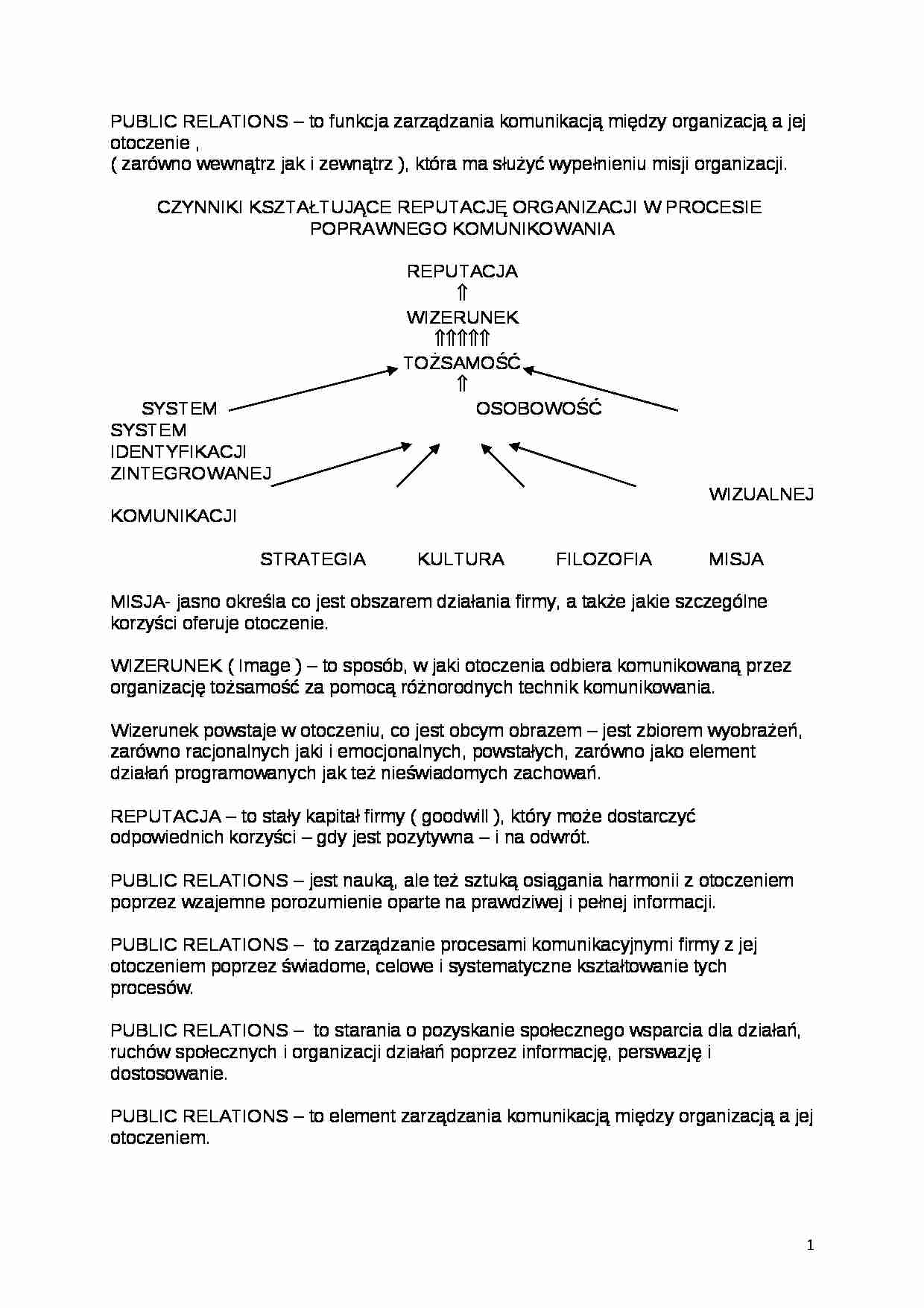 public relations (4 str) - strona 1