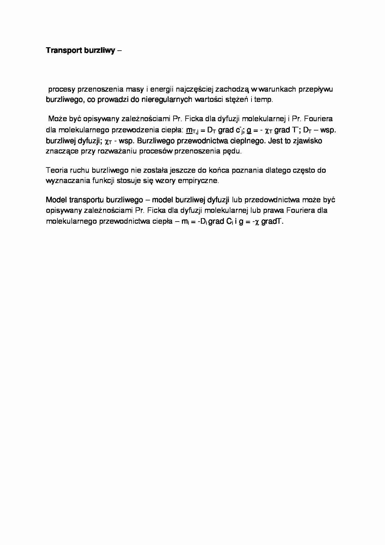 Transport burzliwy - strona 1