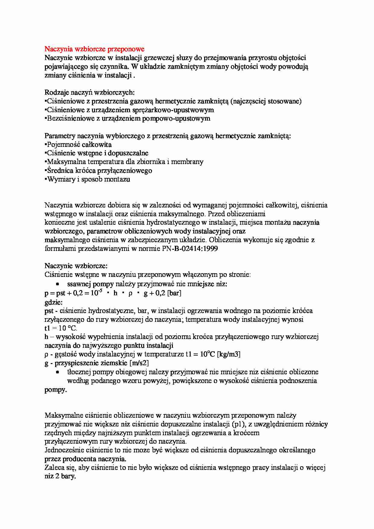  Naczynia wzbiorcze przeponowe - strona 1